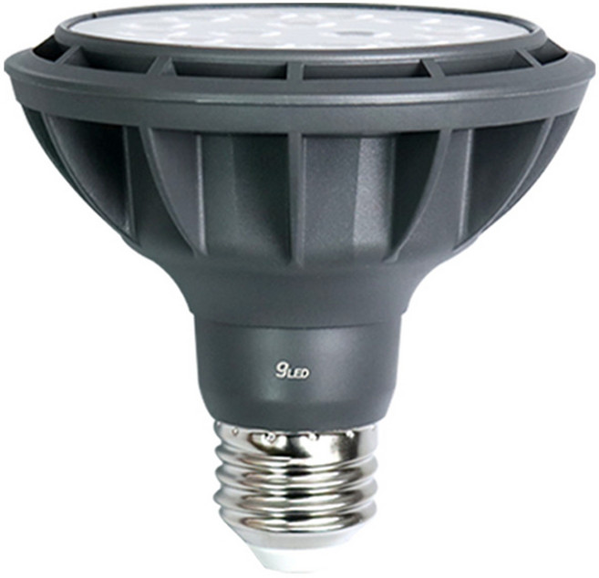 건식 LED PAR30 집중형 레일등 램프 15W, 전구색, 1개