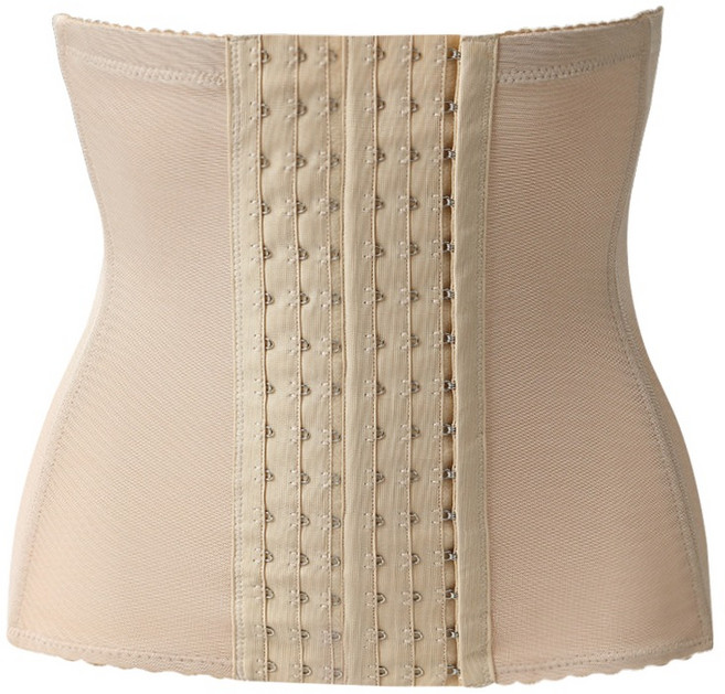 뷰티인뷰티 6단 후크 메쉬 코르셋 복부 보정 복대