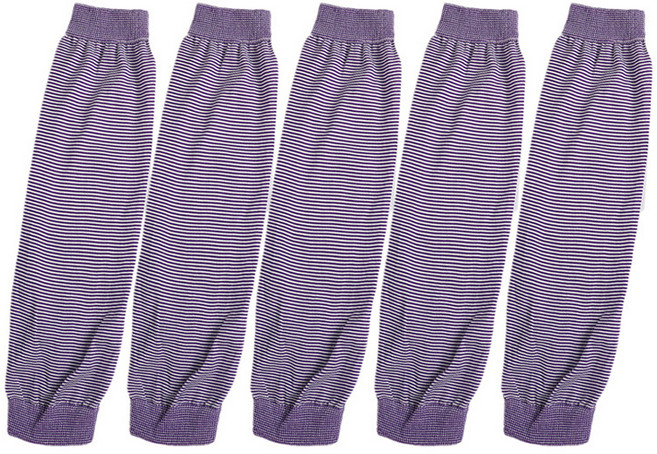 마다꾸미 스판 통기성 좋은 긴팔 토시 5세트, 퍼플