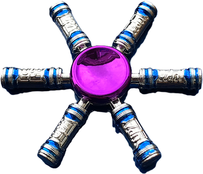 用於紓解壓力的金屬指尖陀螺, 1個, 設計4