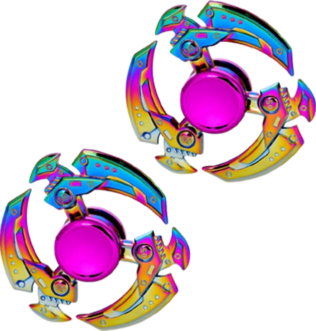 旋轉指尖陀螺 Type9, 混色, 2個