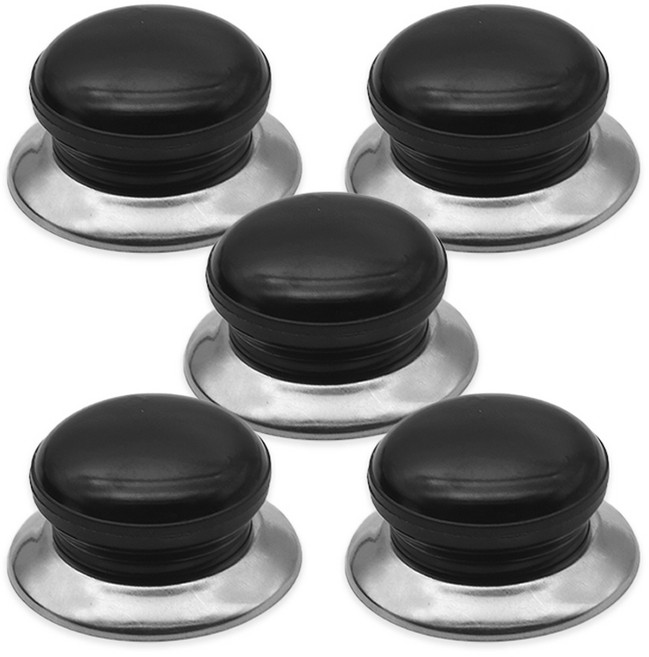 윌리브 냄비 꼭지, 블랙, 5개