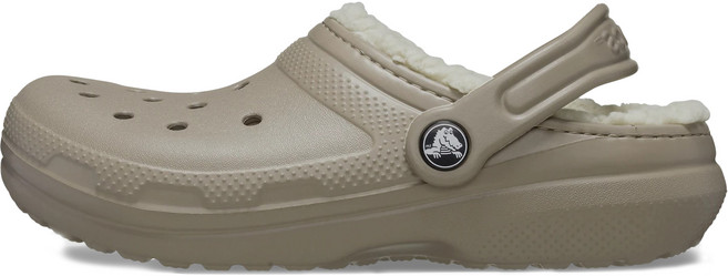 CROCSKIDS 兒童經典內裡克駱格涼拖鞋 207010-2YB