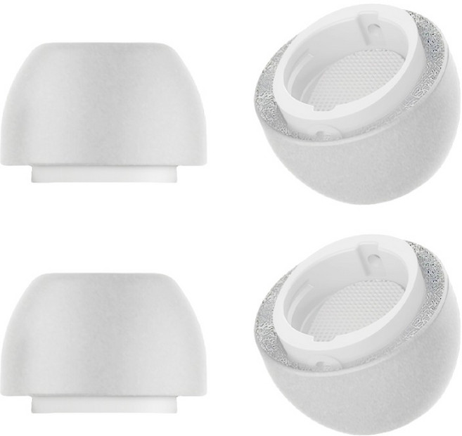 오디오에스프레소 카페라떼 갤럭시 버즈3 프로 폼팁, 그레이 S, 4개