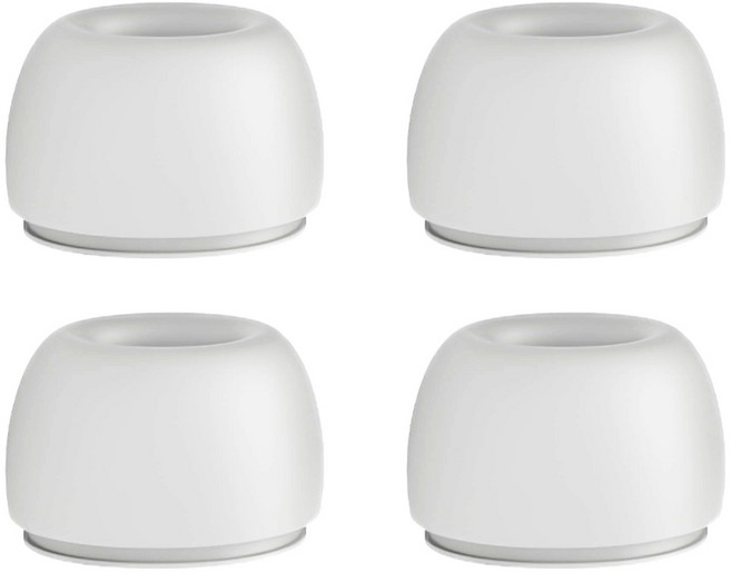 오디오에스프레소 밀크티 갤럭시 버즈3 프로 실리콘 이어팁, 화이트, 4개