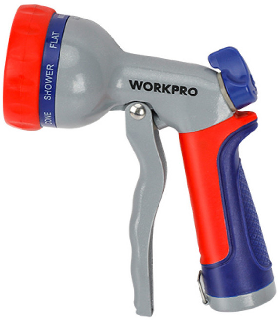 WORKPRO 高級鋅合金8種模式板機噴槍 WP334010, 1個