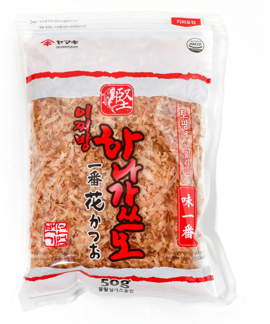 야마끼 이찌방 하나 토핑용 가쓰오부시, 50g, 1개