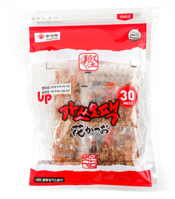 야마끼 하나 가쓰오팩 30p, 30g, 1개