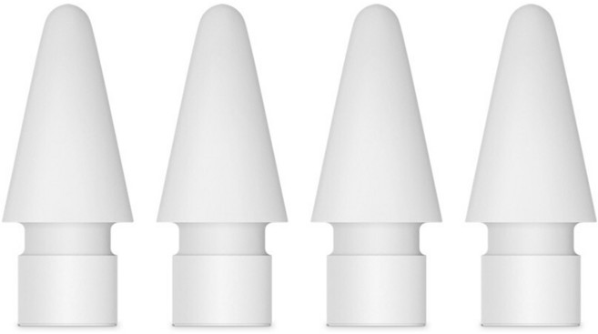 Apple 펜슬 팁스 MX763FE/A, 화이트, 4개