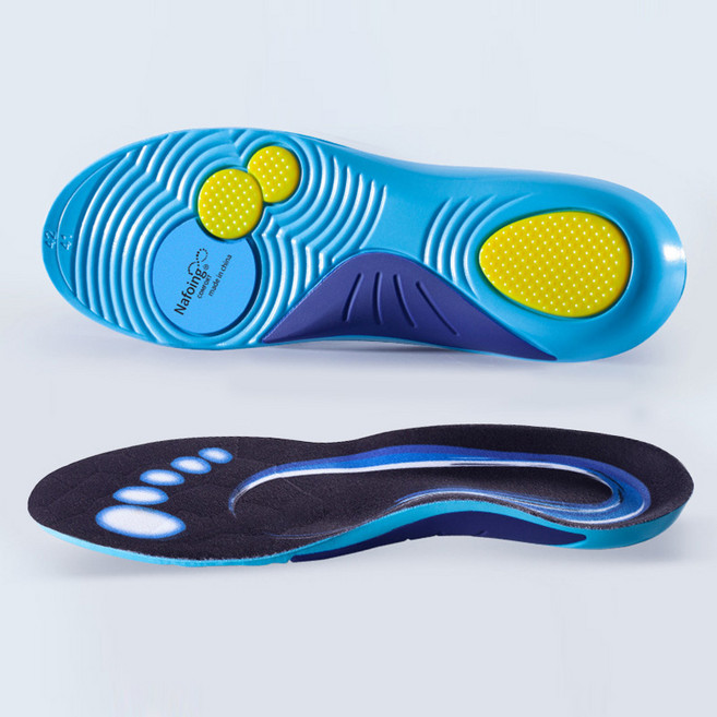 나포잉 한봄누리 인체공학 디자인 기능성 깔창 블루, 1세트