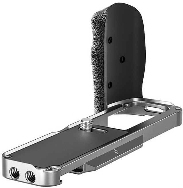 레오포토 후지 X100VI / X100V L 플레이트 그립, 1개, LPF-X100VI-SL(실버)