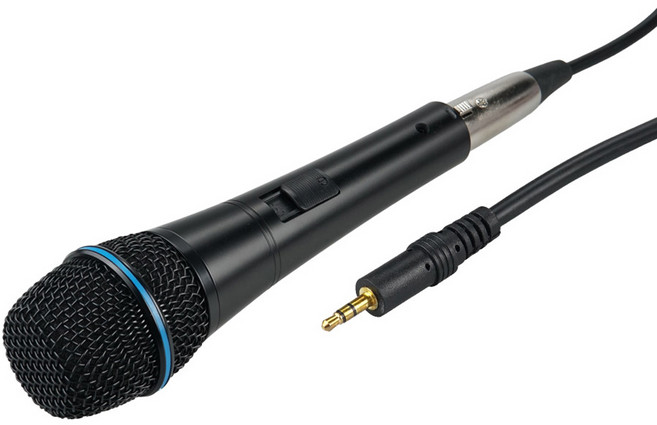 컴스 유선 고감도 다이나믹 마이크 3m, MP465