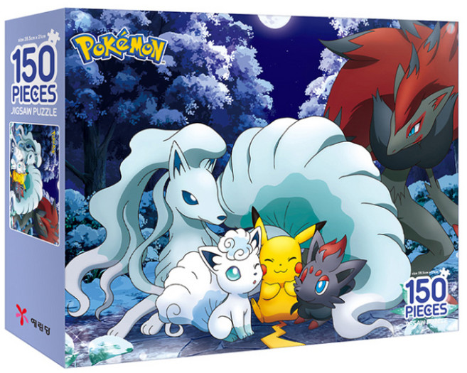 포켓몬스터 직소 퍼즐 150 달밤의 포켓몬, 예림당