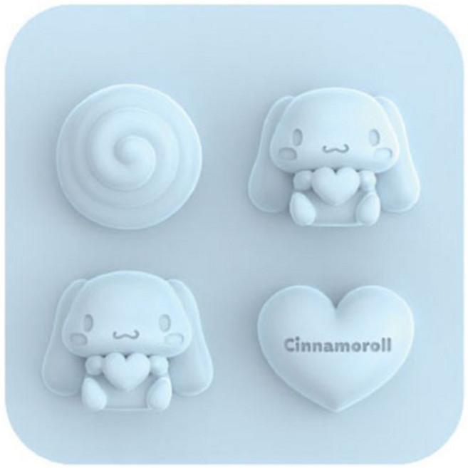 보퀴진 시나모롤 아이스크림 모양틀, 블루, 1개