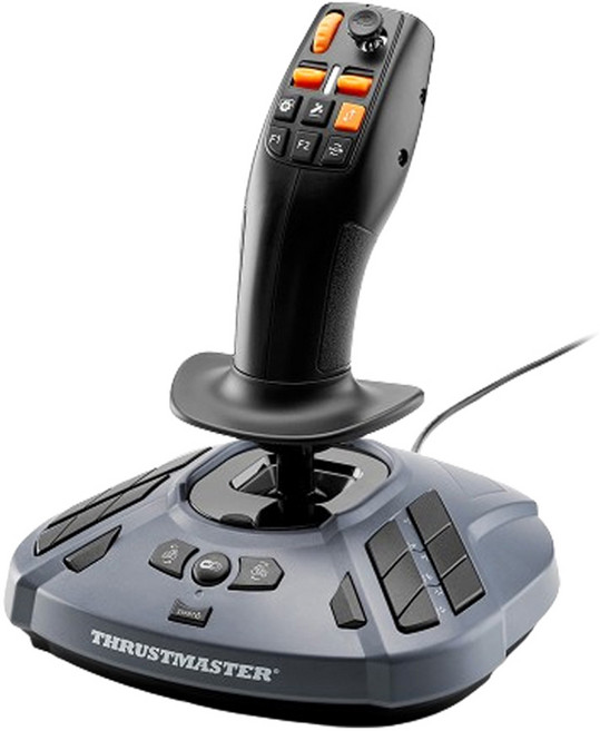 트러스트마스터 SIMTASK FARMSTICK 조이스틱 게임패드 PC, 1개