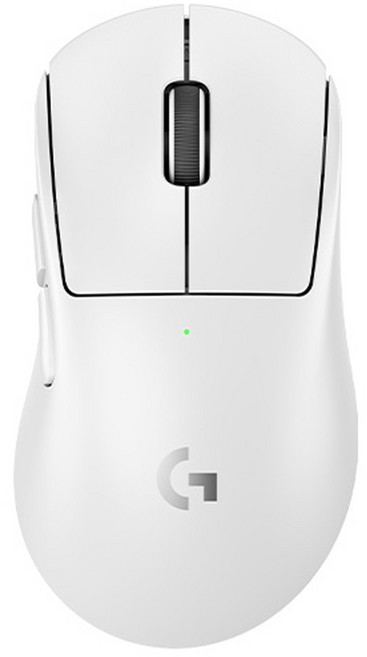 로지텍 G PRO X SUPERLIGHT 2 DEX 무선 마우스, 910-007368, 화이트