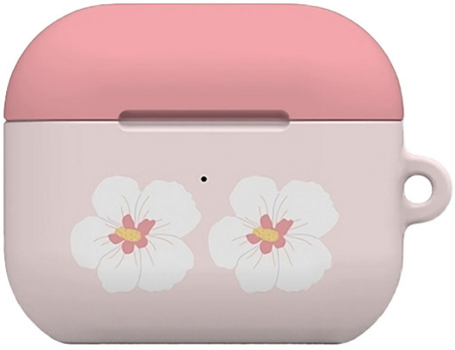 워너프 몬드 에어팟4 하드 케이스, 빅플라워 무궁화, 1개