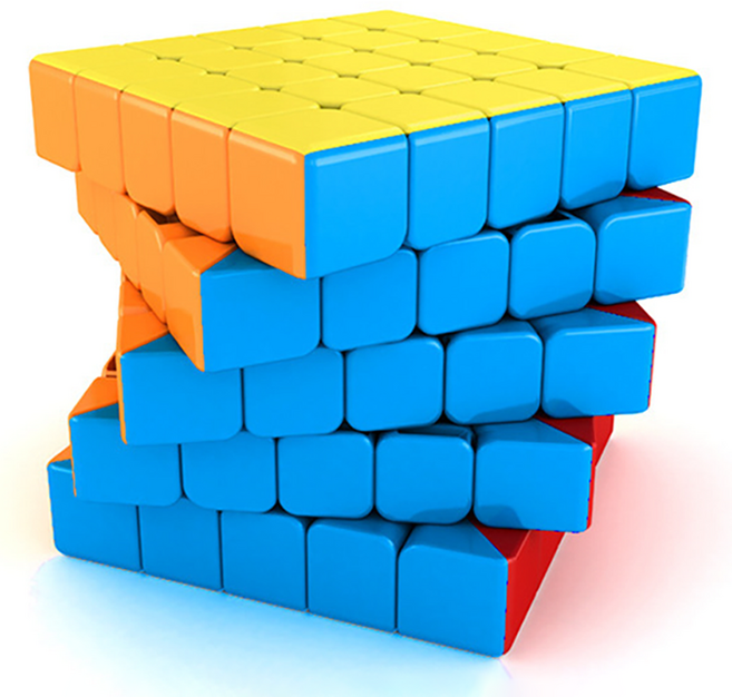 비투윈 4 부드러움 자석큐브, 칼라12, 1개