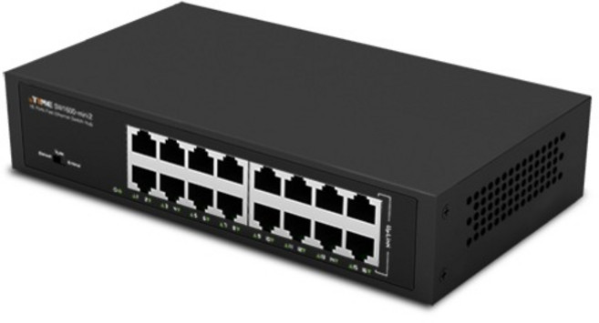 ipTIME 16포트 스위치허브, SW1600-mini2, 1개