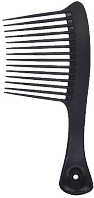 딥톡 스타일링 헤어 도끼빗 DT0393, 1개, 블랙