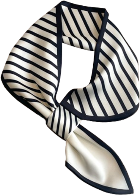 여성용 레드메이드 고리형 실크 넥 스카프