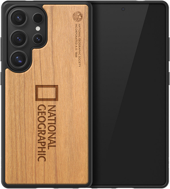 스킨플레이어 내셔널지오그래픽 네이처 우드 휴대폰 케이스