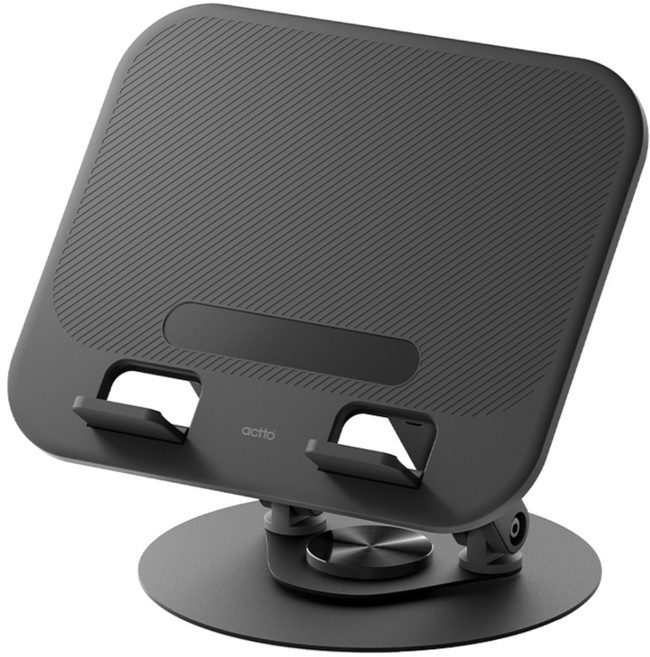 엑토 회전 접이식 노트북 맥북 스탠드 거치대 NBS-34, 1개