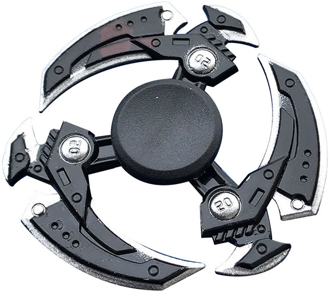 J&K 順暢旋轉的趣味指尖陀螺 款式13, 1個, 混合色