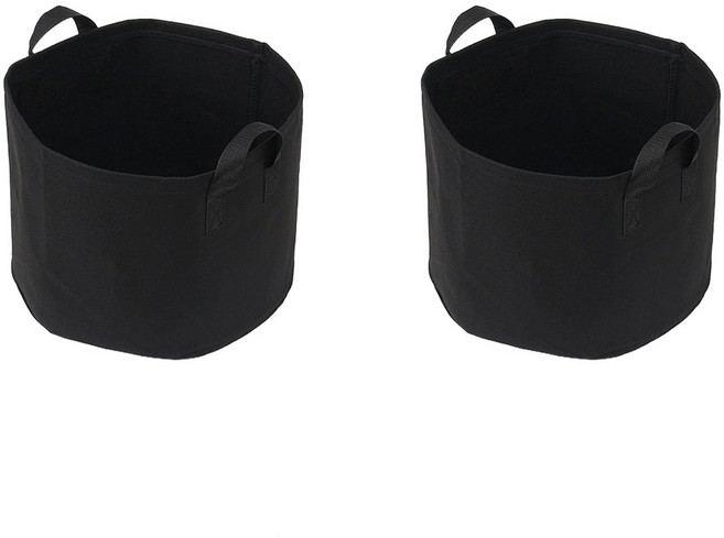 도매토피아 가드닝 부직포 화분, 2개