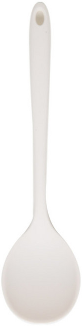 이지실리 실리콘 멀티요리 왕스푼, 화이트, 1개