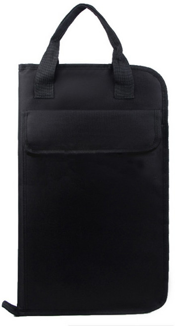 탑피아 간편한 드럼스틱 가방 파우치 블랙, 1개