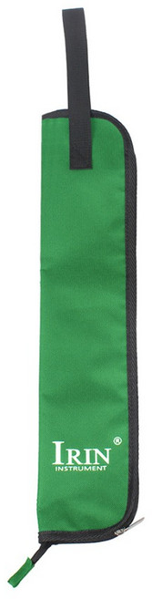 탑피아 심플한 드럼스틱 파우치 가방 그린, 1개