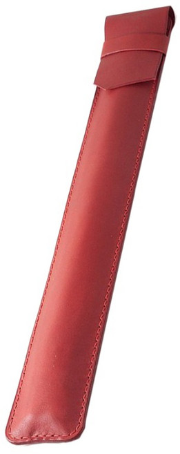 탑피아 고급 드럼스틱 가죽 파우치 레드, 1개