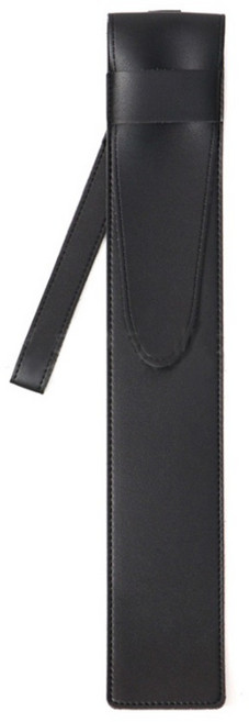 탑피아 고급 드럼스틱 가죽 파우치 블랙, 1개