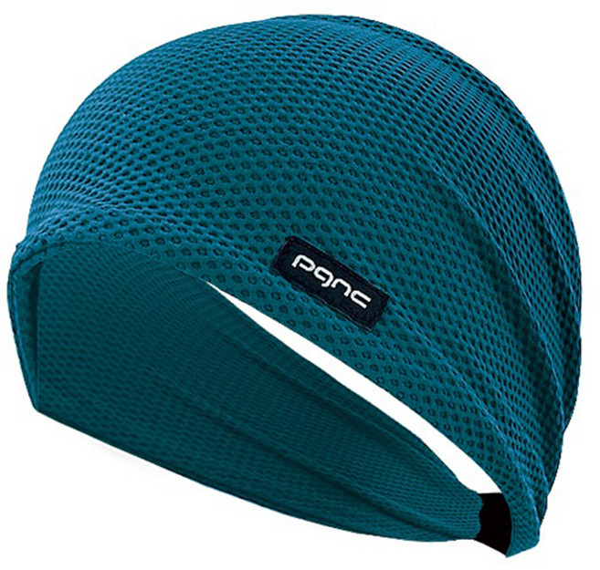 패기앤코 스포츠 기능성 메쉬 러닝 와이드 헤어밴드, 112 청록, 1개