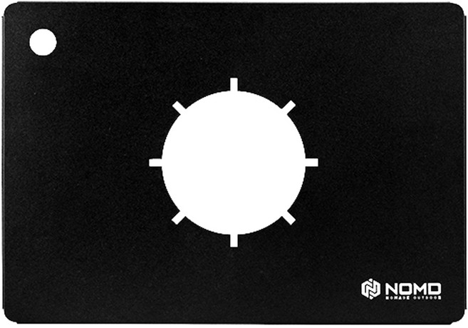 노마드 폴더블 IGT 테이블 버너보드 N-8431, 블랙