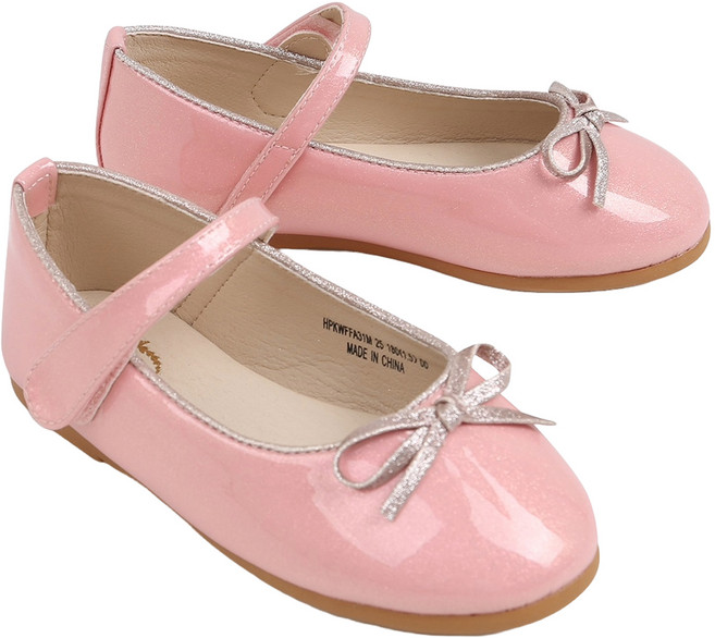 슈펜키즈 여아용 발레리나 리본 쿠션 플랫 슈즈 HPKWFFA31M