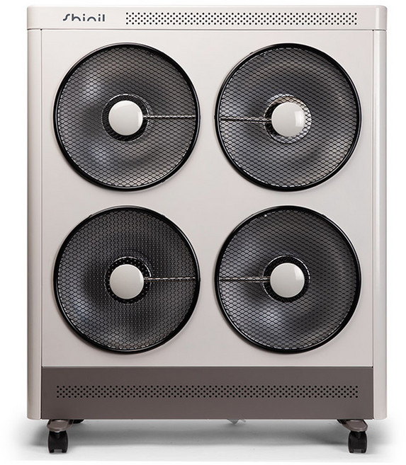 신일 대형 전기히터 온풍 업소용 하이라이트, SEH-F5500HFHI, 아이보리 그레이