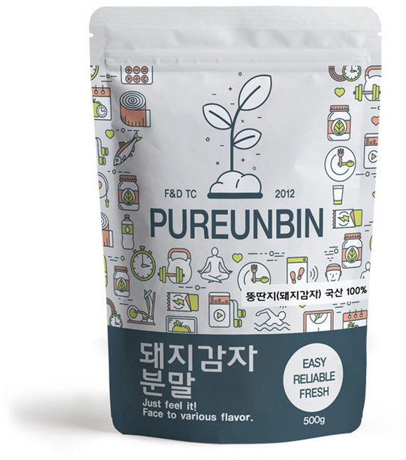 푸른빈 돼지감자 분말, 1개, 500g
