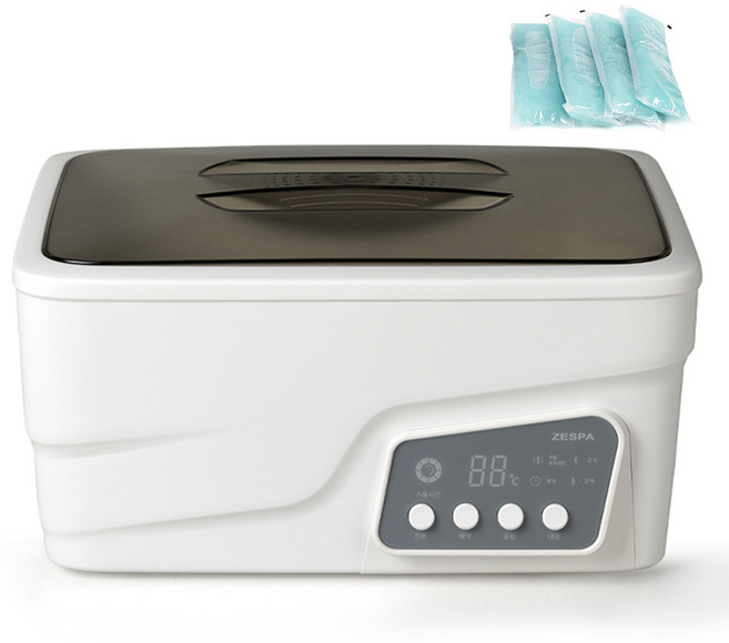 제스파 케이브 가정용 손발보습 파라핀 베스 + 전용 왁스 4p 세트 ZP2059, 1세트