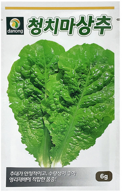다농 상록 청치마 상추 씨앗 6g, 1개