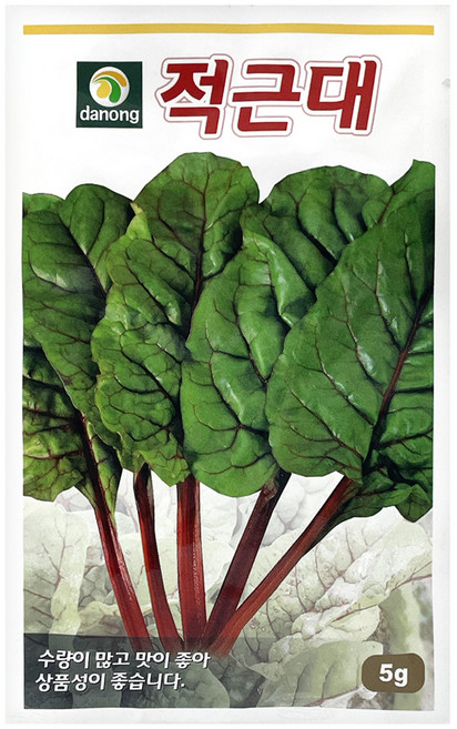 다농 적근대 씨앗 5g, 1개