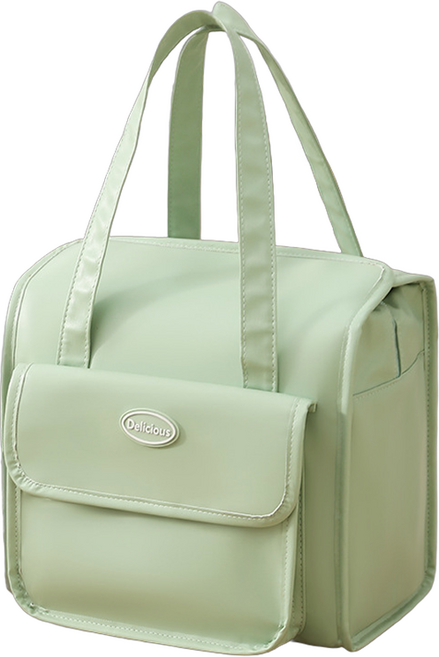 스카위즈 고급 보온 보냉 도시락 가방, 민트, 1개