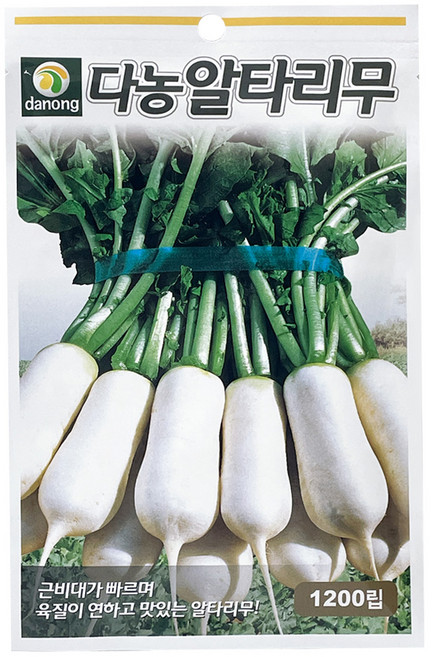 다농 알타리무 씨앗 1200p, 1개
