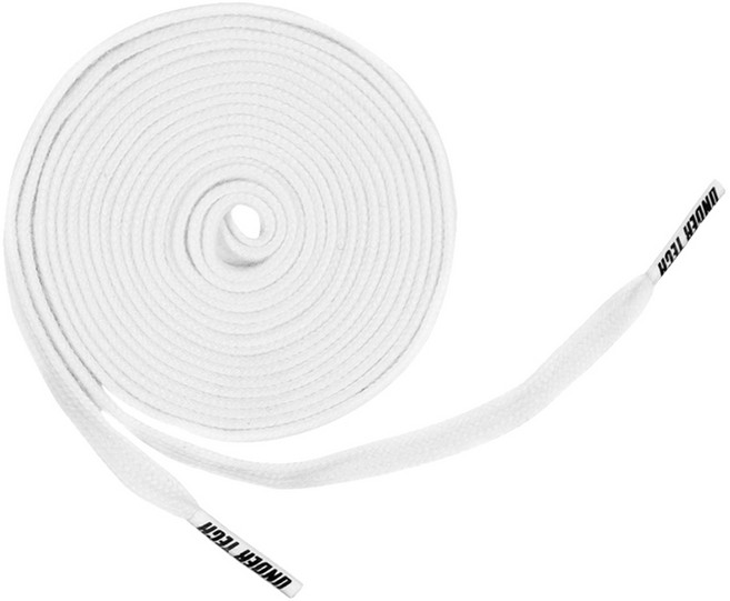 언더테크 코튼 슈레이스 UTSL003, 백색, 1개