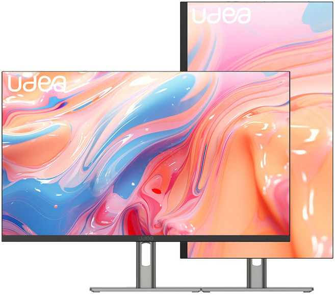 유디아 FHD EDGE 유케어 IPS 홈엔터 100 피벗 모니터, 60.45cm, ED2449KC(일반)