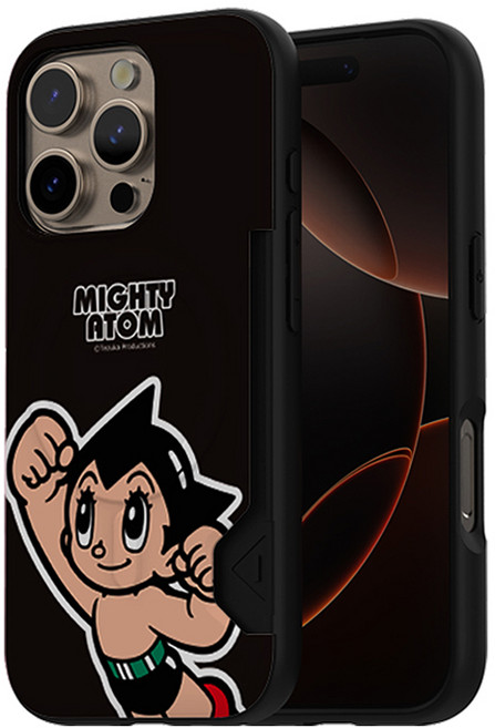Astro Boy 原子小金剛 基本款 MagSafe 可收納2張卡片 防摔手機殼