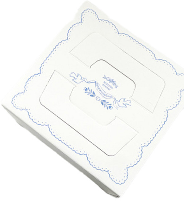 헬로우모리스 팔레센트 기본 케익박스 1호, 혼합색상, 3개