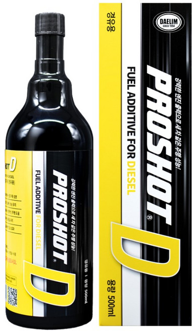 프로샷 D 연료첨가제 500ml, 1개, 디젤/경유