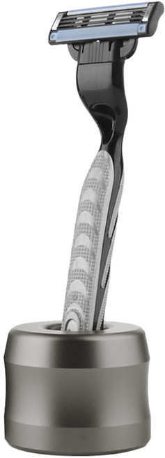 모나코올리브 알루미늄 스텐드 칫솔꽂이, 1개, 티탄